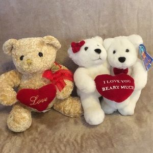 Valentine Bears (Set of 2)